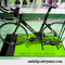 4MM ضخامت لوگو سفارشی Mats Rubber TPR Bicycle Trainer Mat